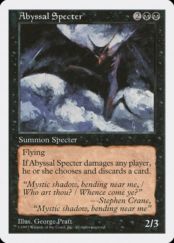 Abyssal Specter (139) [Fifth Edition] | Odin's Place