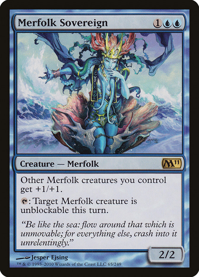 Merfolk Sovereign (65) [Magic 2011] | Odin's Place
