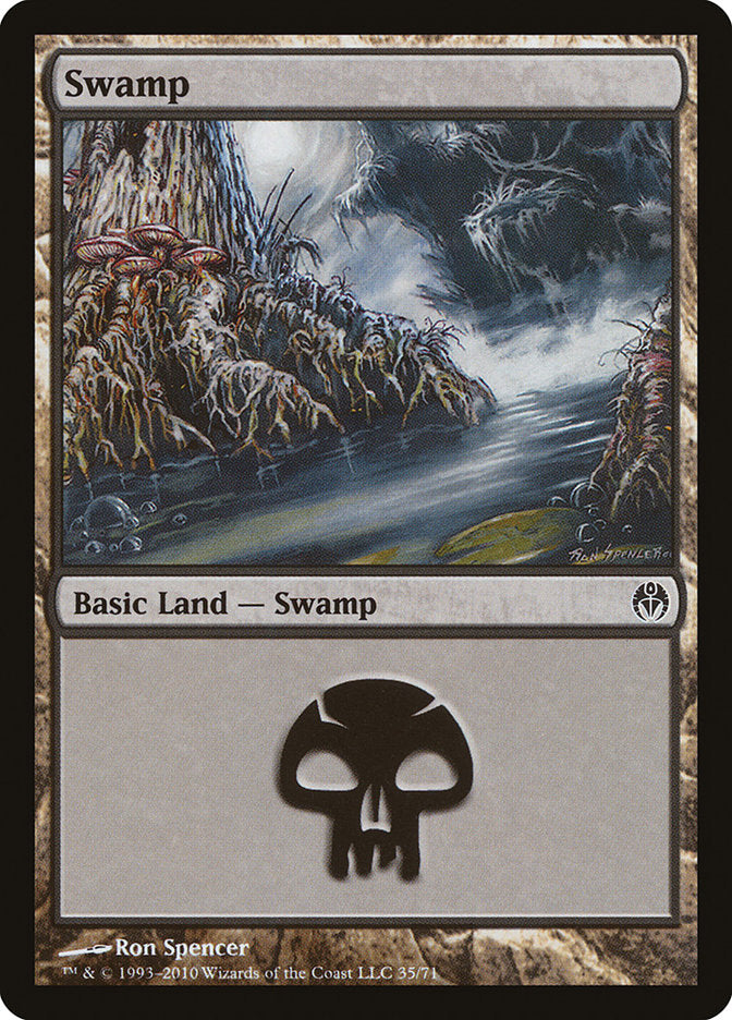 Swamp (35) [Duel Decks: Phyrexia vs. the Coalition] | Odin's Place