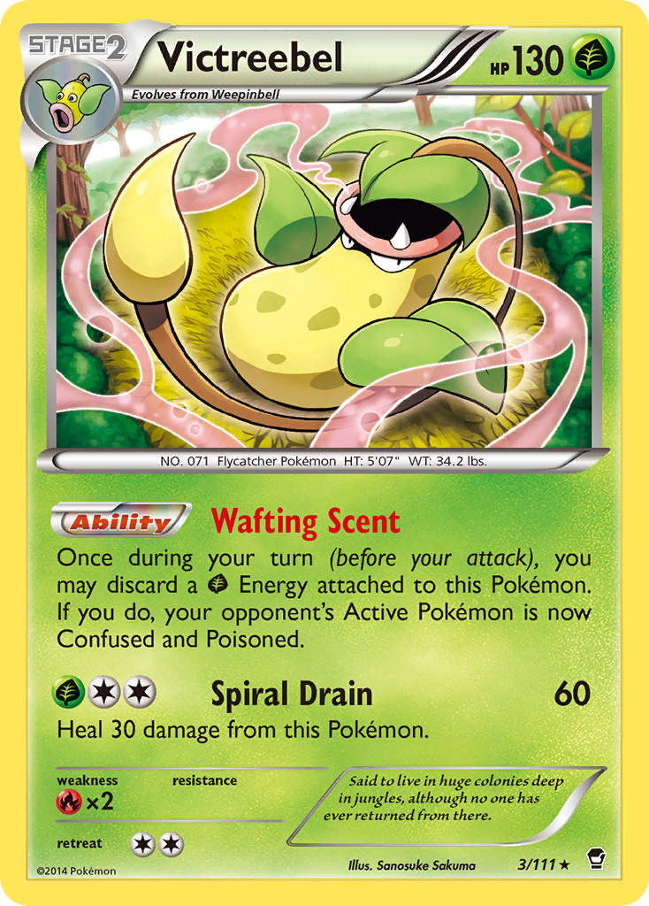 Victreebel (3/111) [XY: Furious Fists] | Odin's Place