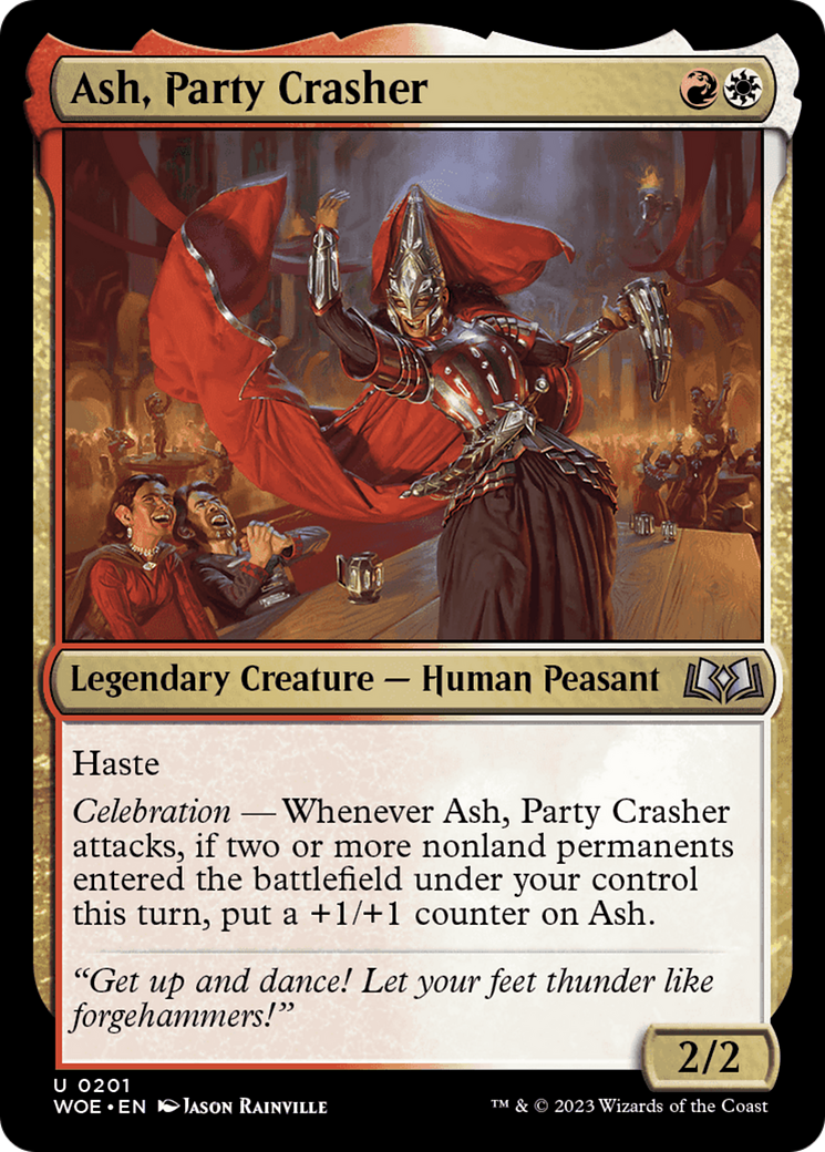 Ash, Party Crasher [Wilds of Eldraine] | Odin's Place