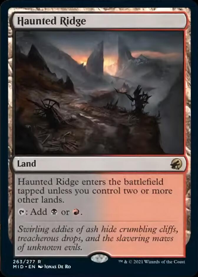 Haunted Ridge [Innistrad: Midnight Hunt] | Odin's Place
