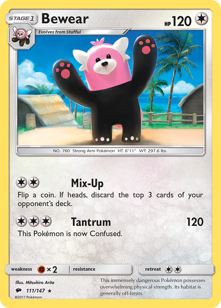 Bewear (111/147) [Sun & Moon: Burning Shadows] | Odin's Place
