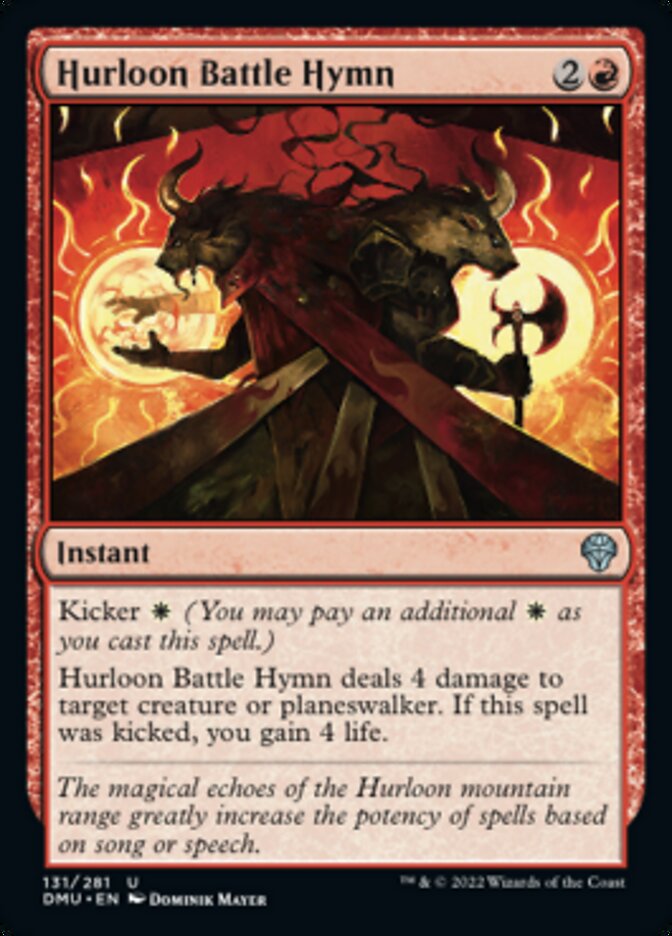 Hurloon Battle Hymn [Dominaria United] | Odin's Place