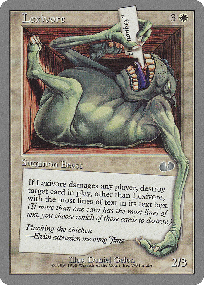 Lexivore (7) [Unglued] | Odin's Place