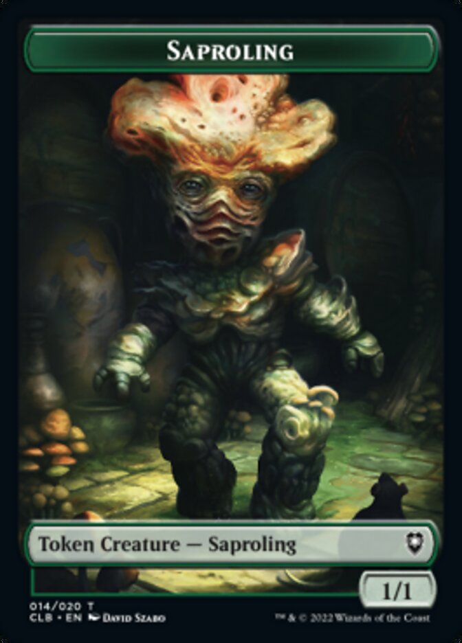Saproling Token [Commander Legends: Battle for Baldur's Gate Tokens] | Odin's Place