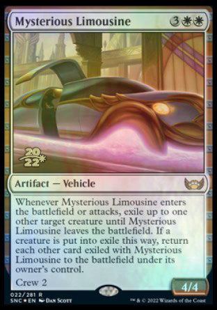 Mysterious Limousine [Streets of New Capenna Prerelease Promos] | Odin's Place