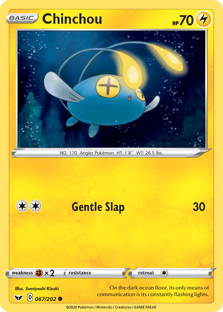 Chinchou (067/202) [Sword & Shield: Base Set] | Odin's Place