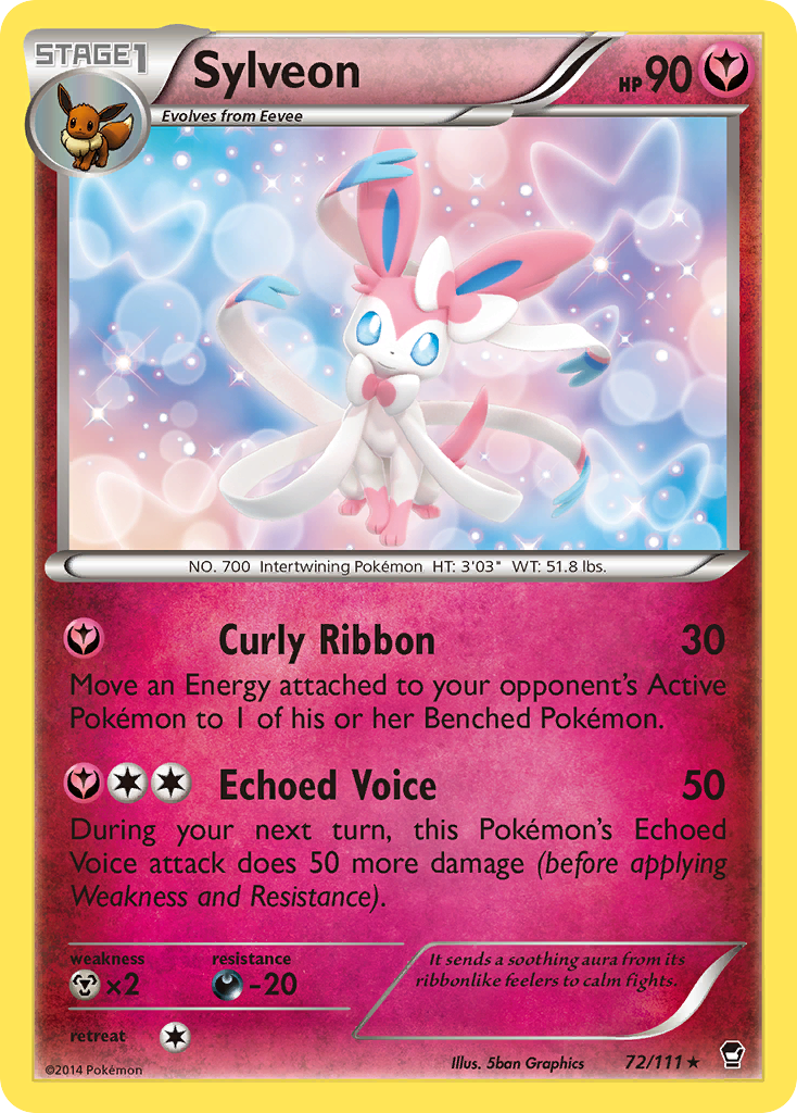 Sylveon (72/111) [XY: Furious Fists] | Odin's Place