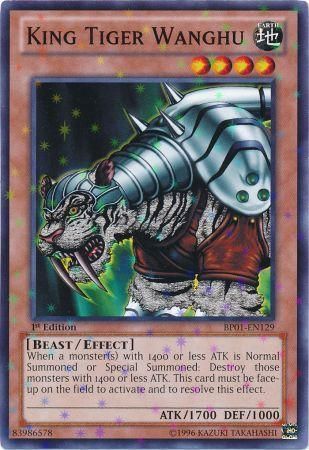 King Tiger Wanghu [BP01-EN129] Starfoil Rare | Odin's Place
