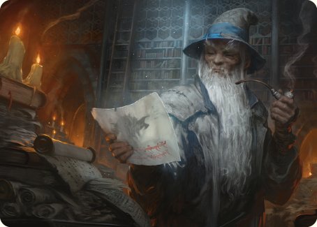 Learn from the Past Art Card [The Lord of the Rings: Tales of Middle-earth Art Series] | Odin's Place