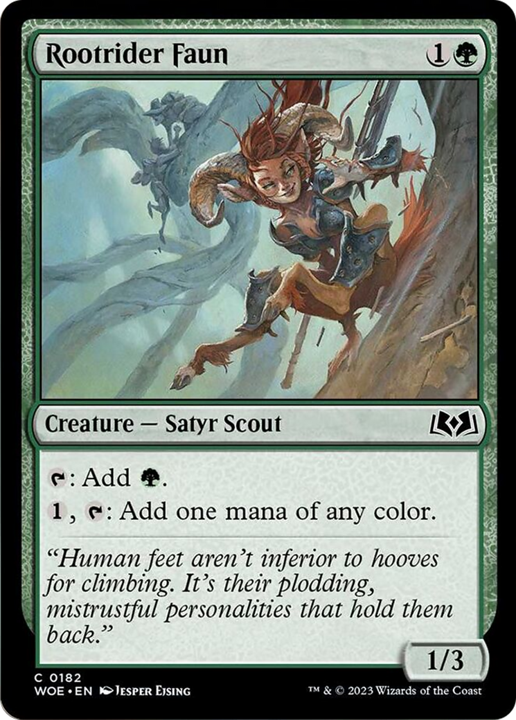 Rootrider Faun [Wilds of Eldraine] | Odin's Place