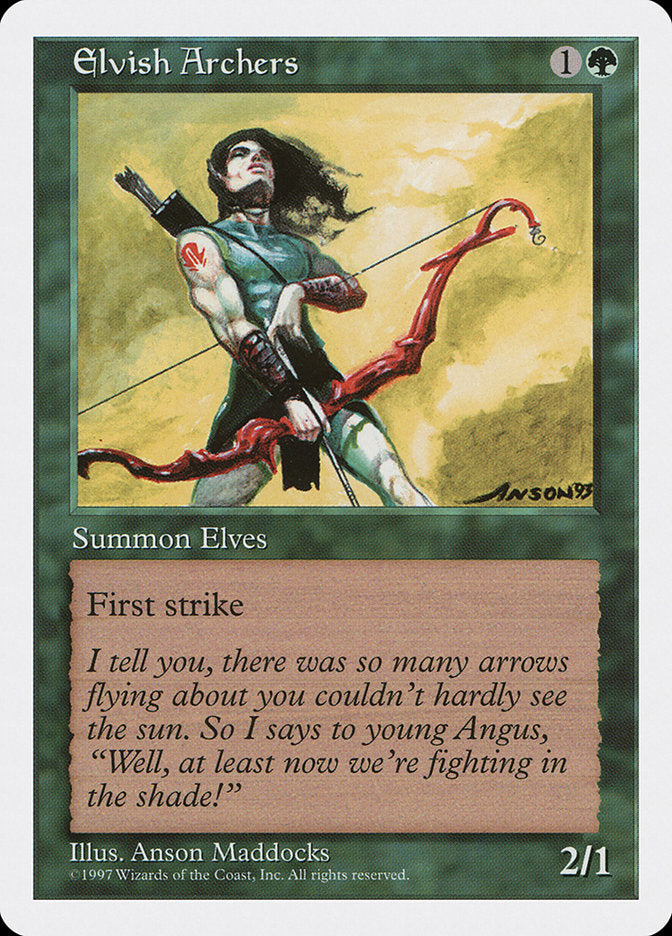 Elvish Archers (292) [Fifth Edition] | Odin's Place