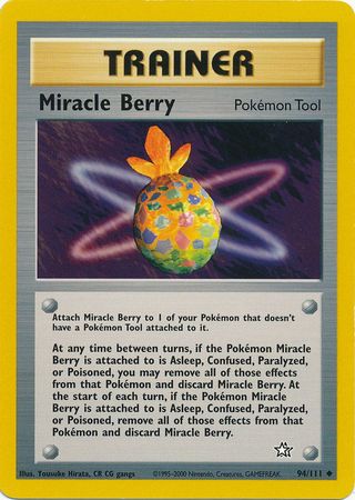Miracle Berry (94/111) [Neo Genesis Unlimited] | Odin's Place
