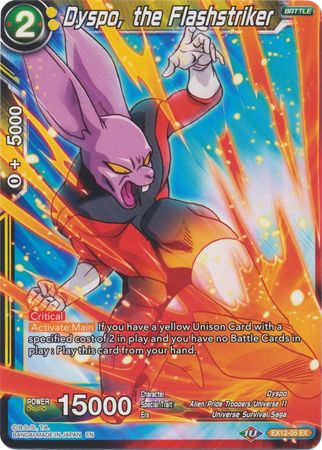 Dyspo, the Flashstriker (EX12-05) [Universe 11 Unison] | Odin's Place