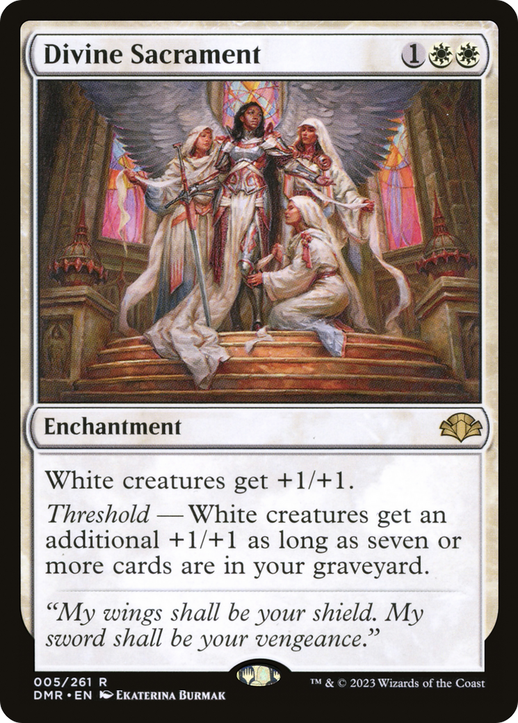 Divine Sacrament [Dominaria Remastered] | Odin's Place