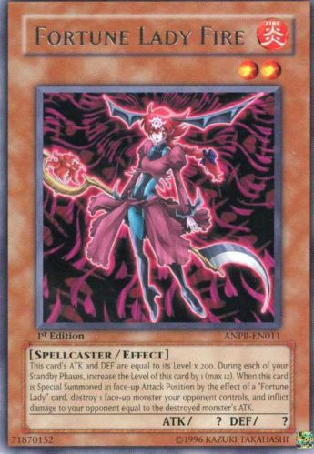 Fortune Lady Fire [ANPR-EN011] Rare | Odin's Place