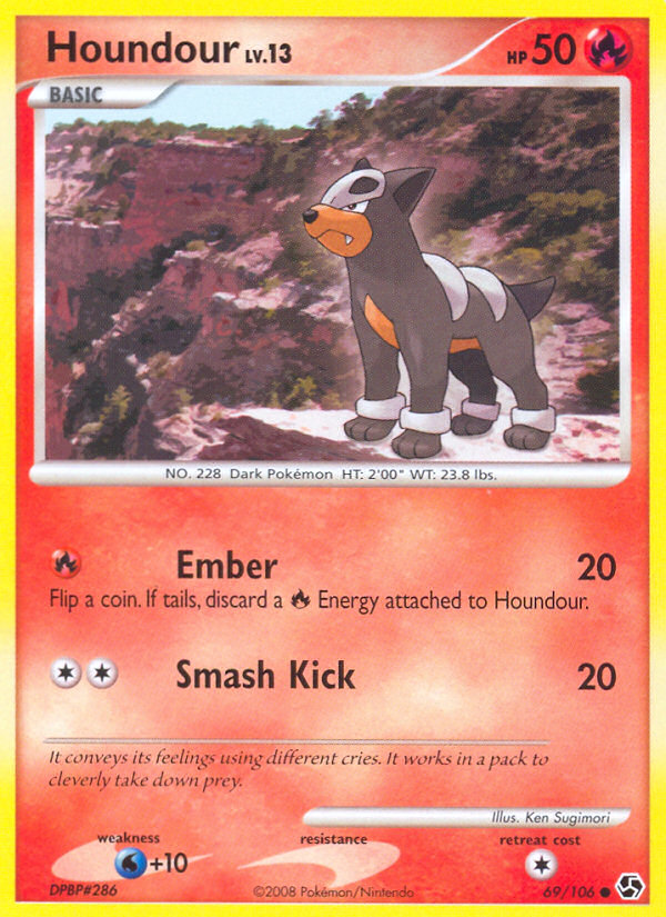 Houndour (69/106) [Diamond & Pearl: Great Encounters] | Odin's Place