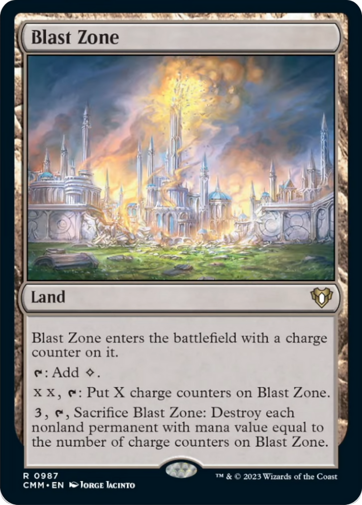 Blast Zone [Commander Masters] | Odin's Place