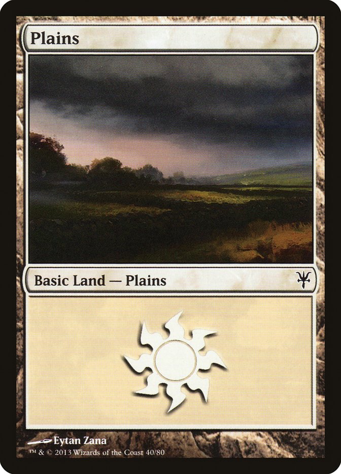 Plains (40) [Duel Decks: Sorin vs. Tibalt] | Odin's Place