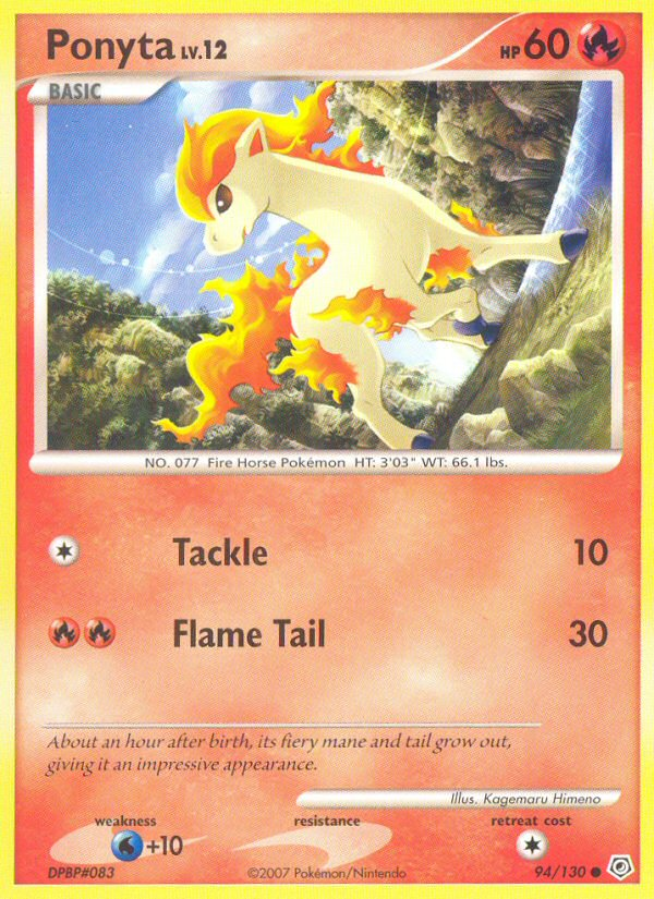 Ponyta (94/130) [Diamond & Pearl: Base Set] | Odin's Place