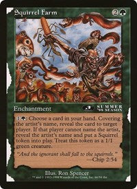 Squirrel Farm (39882) (Oversized) [Oversize Cards] | Odin's Place