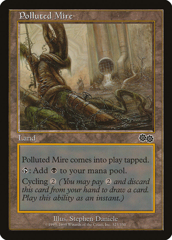 Polluted Mire (323) [Urza's Saga] | Odin's Place