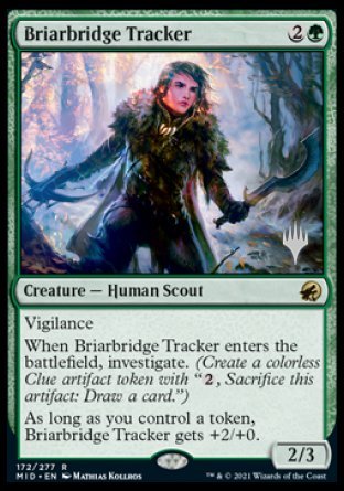 Briarbridge Tracker (Promo Pack) [Innistrad: Midnight Hunt Promos] | Odin's Place