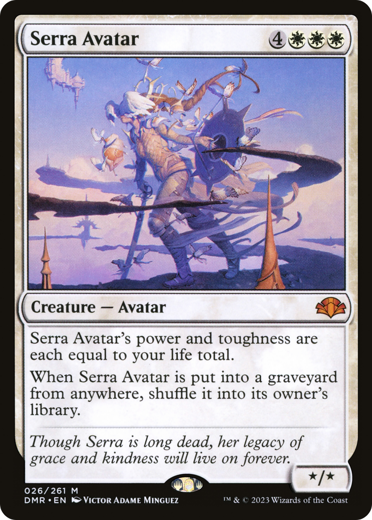 Serra Avatar [Dominaria Remastered] | Odin's Place