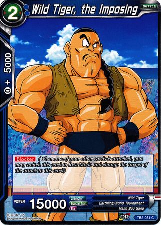 Wild Tiger, the Imposing (TB2-031) [World Martial Arts Tournament] | Odin's Place