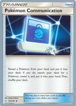 Pokemon Communication (152/181) (Pikarom Judge - Haruki Miyamoto) [World Championships 2019] | Odin's Place