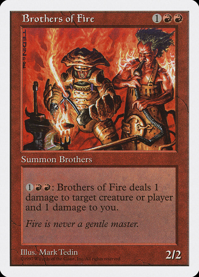 Brothers of Fire (214) [Fifth Edition] | Odin's Place