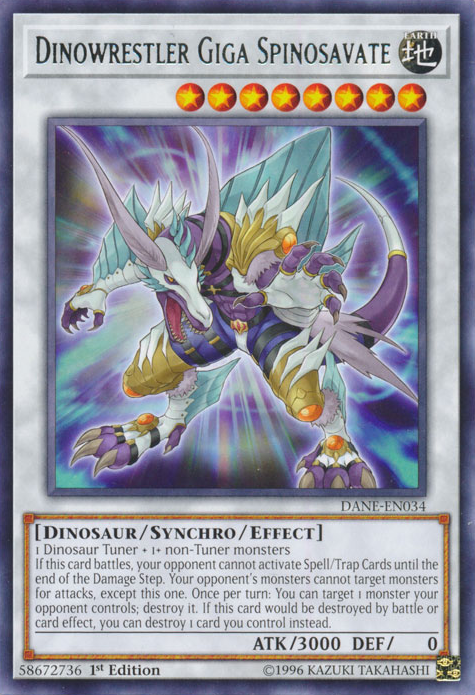 Dinowrestler Giga Spinosavate [DANE-EN034] Rare | Odin's Place