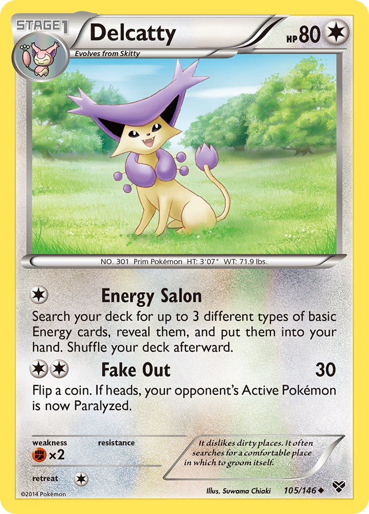 Delcatty (105/146) [XY: Base Set] | Odin's Place