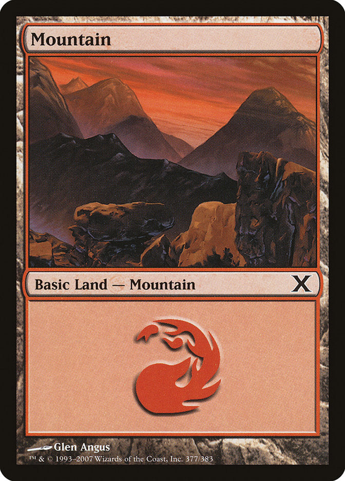Mountain (377) [Tenth Edition] | Odin's Place