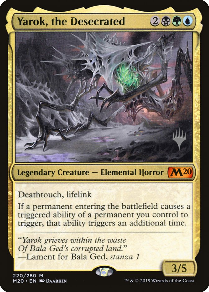 Yarok, the Desecrated (Promo Pack) [Core Set 2020 Promos] | Odin's Place
