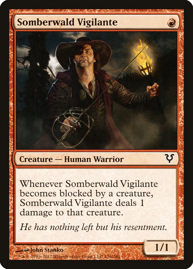 Somberwald Vigilante (156) [Avacyn Restored] | Odin's Place
