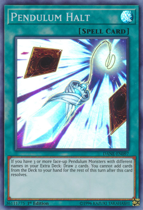 Pendulum Halt [DANE-EN097] Super Rare | Odin's Place