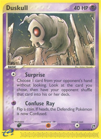 Duskull (61/100) [EX: Sandstorm] | Odin's Place