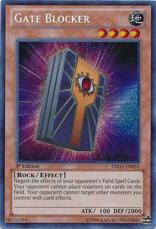 Gate Blocker [DRLG-EN034] Secret Rare | Odin's Place