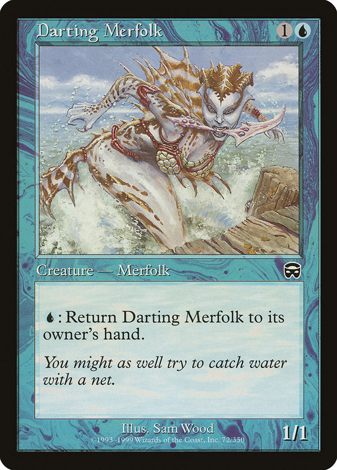 Darting Merfolk (72) [Mercadian Masques] | Odin's Place