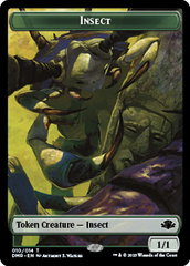 Insect // Bird Double-Sided Token [Dominaria Remastered Tokens] | Odin's Place