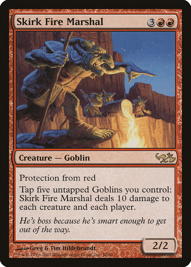 Skirk Fire Marshal (50) [Duel Decks: Elves vs. Goblins] | Odin's Place