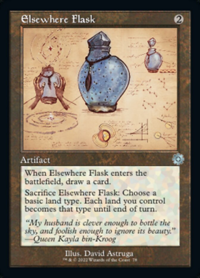 Elsewhere Flask (Retro Schematic) [The Brothers' War Retro Artifacts] | Odin's Place