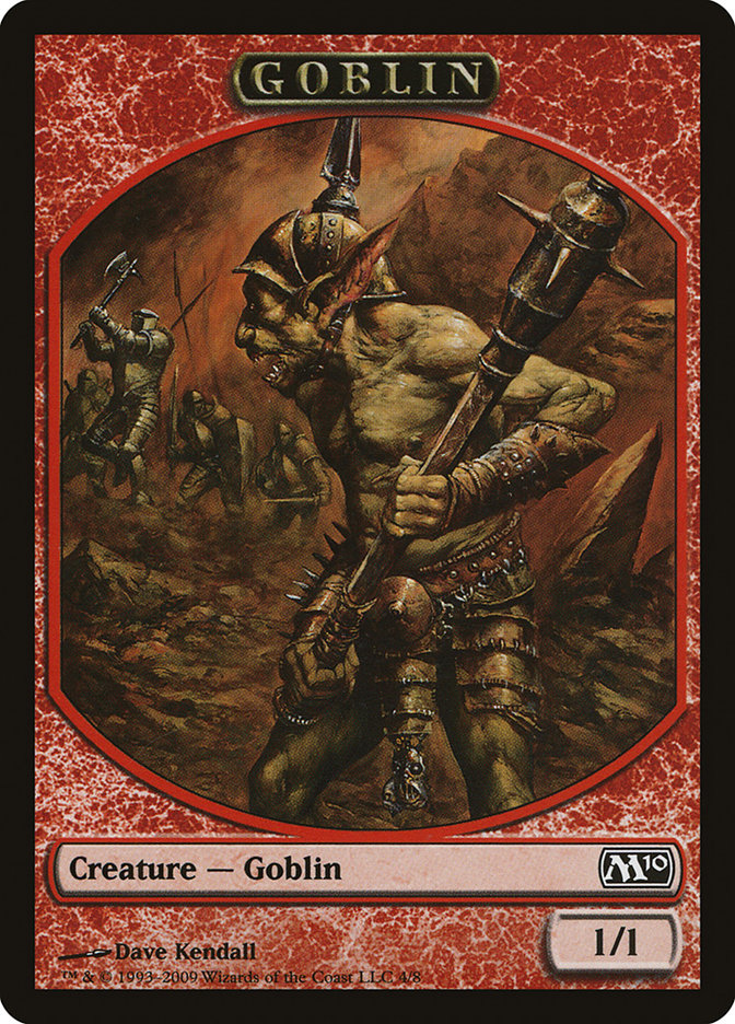 Goblin Token (4) [Magic 2010 Tokens] | Odin's Place