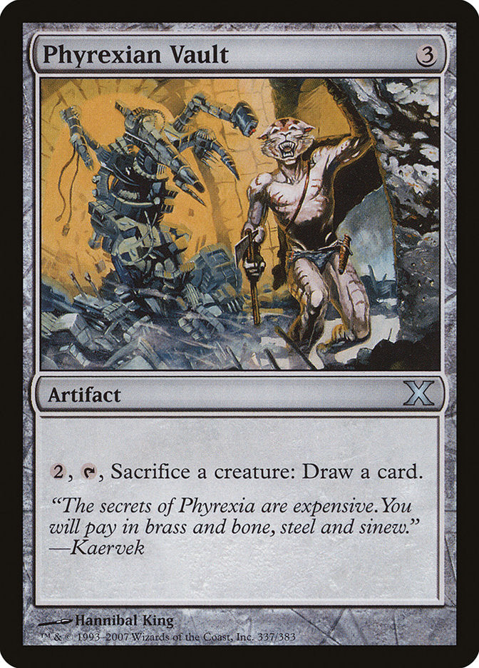 Phyrexian Vault (337) [Tenth Edition] | Odin's Place