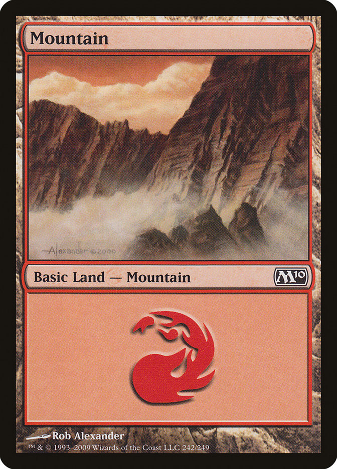 Mountain (242) [Magic 2010] | Odin's Place