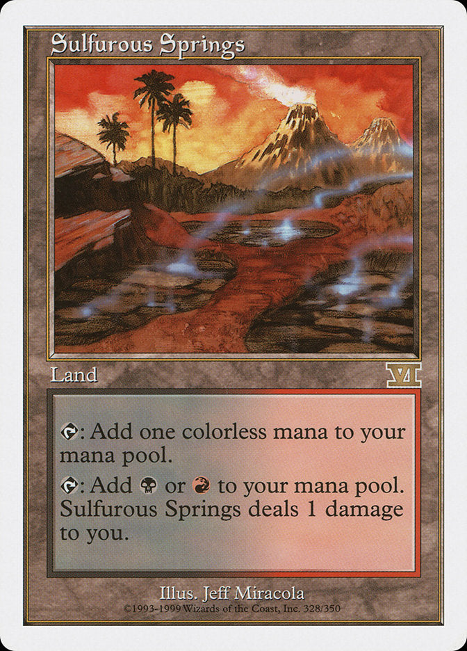 Sulfurous Springs (328) [Classic Sixth Edition] | Odin's Place