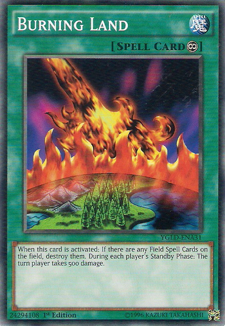 Burning Land [YGLD-ENA31] Common | Odin's Place