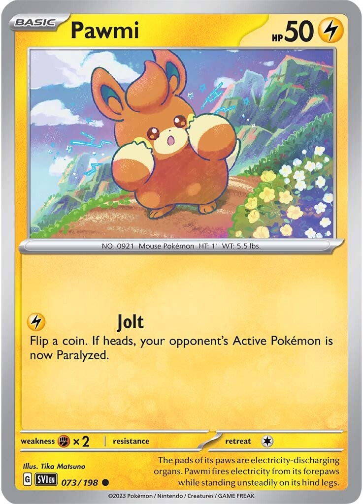 Pawmi (073/198) [Scarlet & Violet: Base Set] | Odin's Place